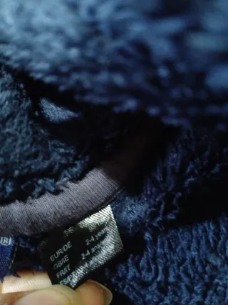 Felpa pesante bimbo 2-4 anni