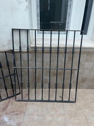 Rejas de hierro forjado