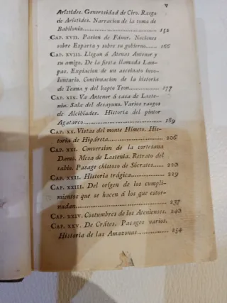 Libros antiguos Los viajes de Antenor