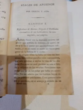 Libros antiguos Los viajes de Antenor