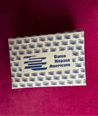 Gemelos Banco Hispano Americano Dorados