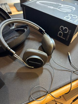 Auriculares Bowers & Wilkins P3 Negro