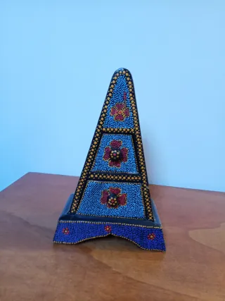 Mobiletto porta minuterie stile orientale