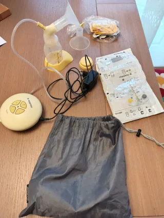 Sacaleches Medela con bolsa