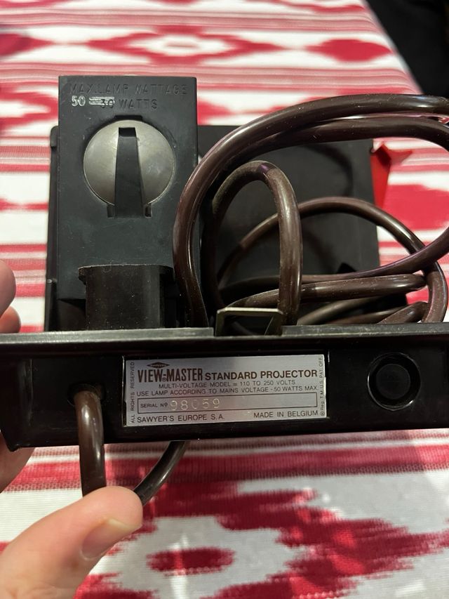 Proyector View-Master Estándar Vintage