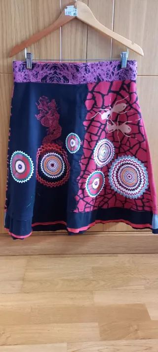 Falda Desigual Mujer