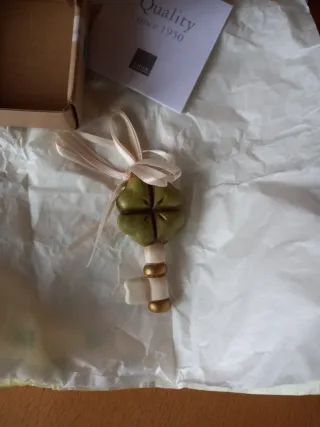 Thun Chiave portafortuna con coccinella