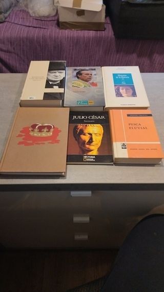 6 Libros. Precio por unidad. Envío lotes.