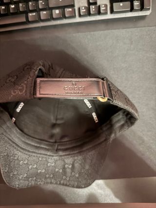 Cappellino Gucci nero