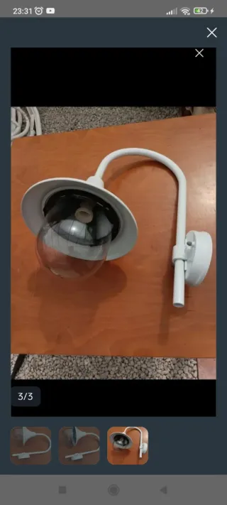 Lámpara de pared moderna