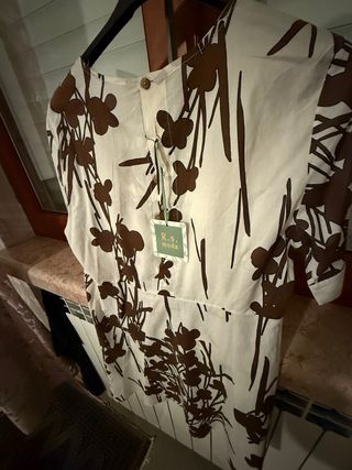 Camicia donna con stampa floreale o mini abito
