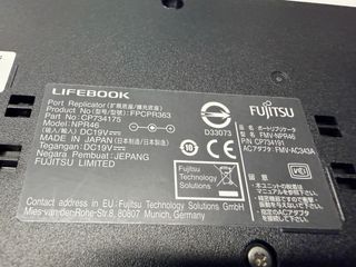 Dock Fujitsu Lifebook FPCPR363 con cargador
