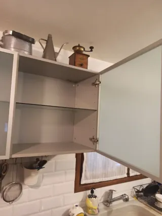 Armario puertas cristal Ikea