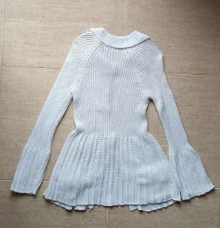 Chaqueta Sfera Algodón Blanca Mujer