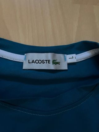 Camiseta Lacoste Azul Talla M