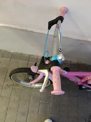 Bicicleta infantil rosa 5-8 años