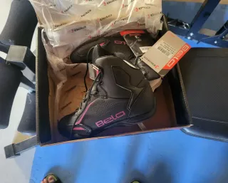 Botas,guantes y chaqueta Moto de chica