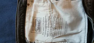 Pantalón Levi's 511 W36 Negro Lavado