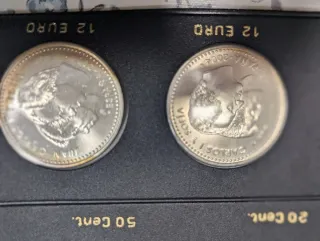 Cartera de Euros España 2004. Estuche Pardo.