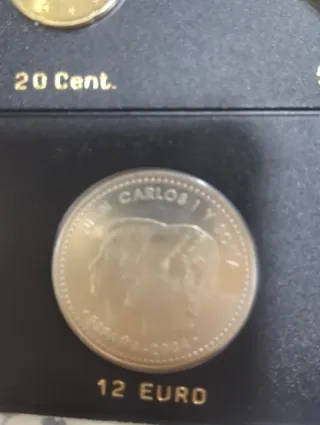 Cartera de Euros España 2004. Estuche Pardo.