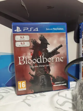 PS4 Slim 500GB + Mando y Juegos