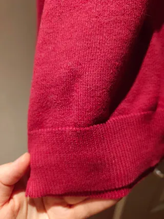 Jersey Massimo Dutti Rojo Talla M