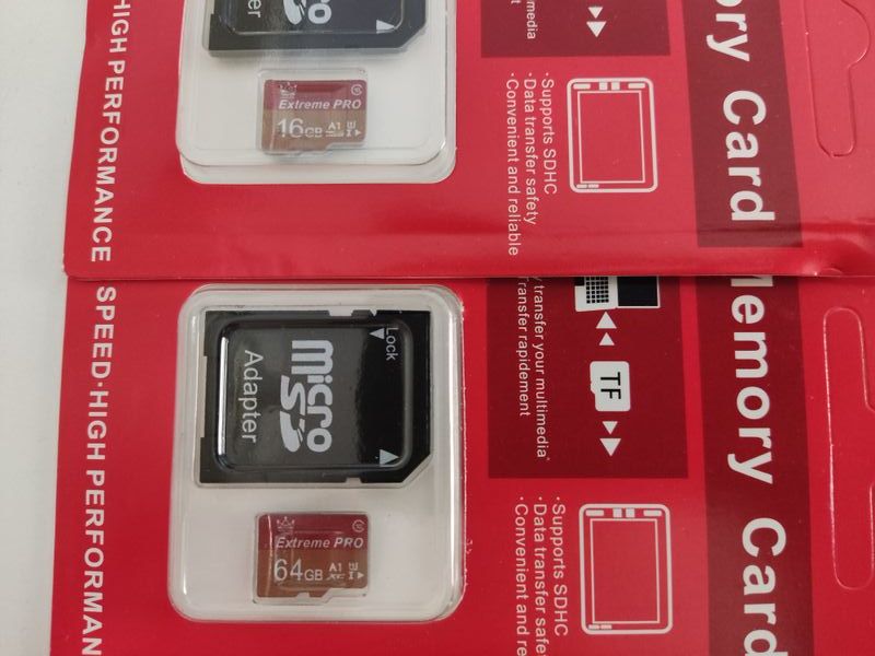 Lote 4 SD-Card+4 MicroSD (16-32-64-128GB) +Estuche afbeelding 7