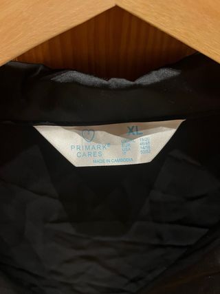 Conjunto Pijama Satén Negro Primark