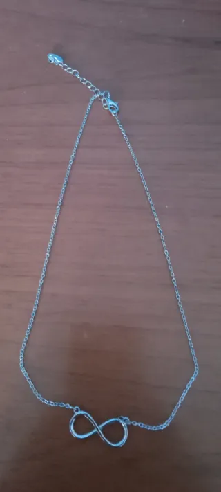 Conjunto collar y pulsera infinito