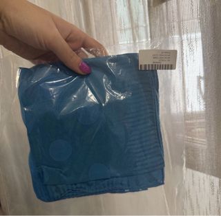 Foulard Moschino Pois Azzurri