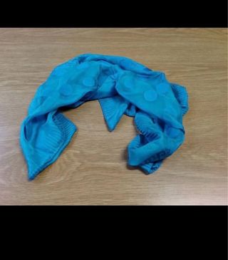 Foulard Moschino Pois Azzurri