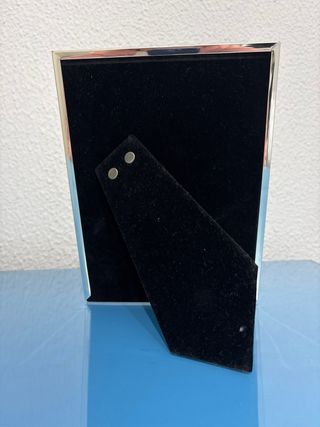 Marco de fotos plateado 15x20 cm