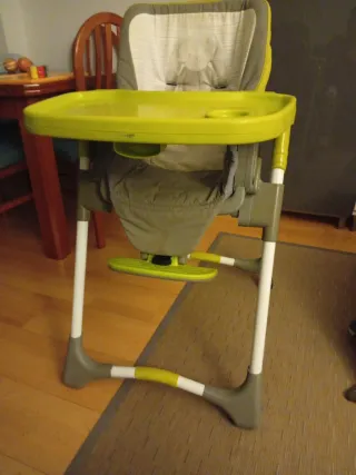 Trona de bebé con estampado de ositos