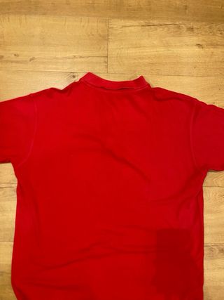 Polo Fred Perry Rojo Logo Laurel Clásico
