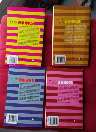 Lote de libros bilingües