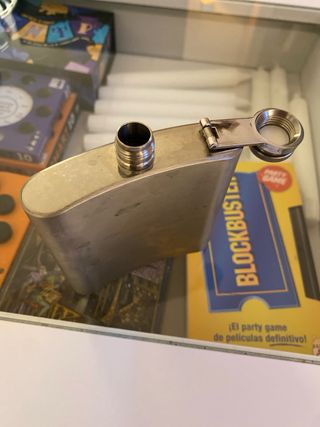 Petaca de acero inoxidable