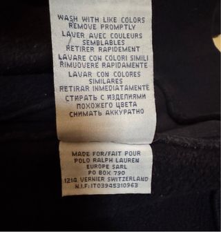 Felpa con cappuccio Ralph Lauren blu