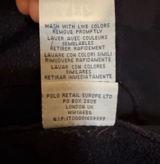 Felpa con cappuccio Ralph Lauren blu