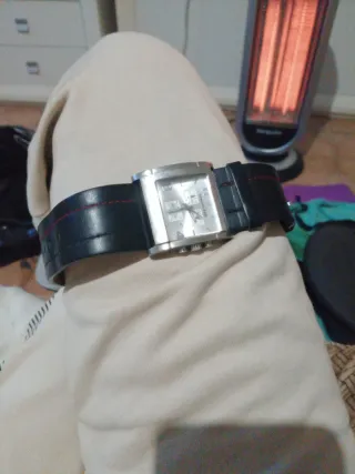 Reloj Armand Basi Cuadrado Negro/Plata