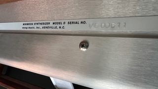 Moog Minimoog Model D (Reissue 2022) impecable