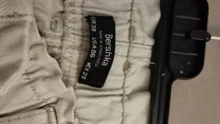 Pantalones Bershka Beige Talla S