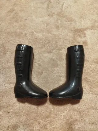 Botas de caña alta negras Originales de Nancy.