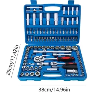 Valigetta 108pz Set Chiavi Cricchetto Bussola