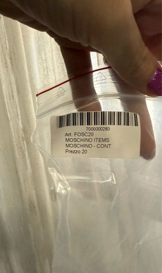 Foulard Moschino Arancione Pois