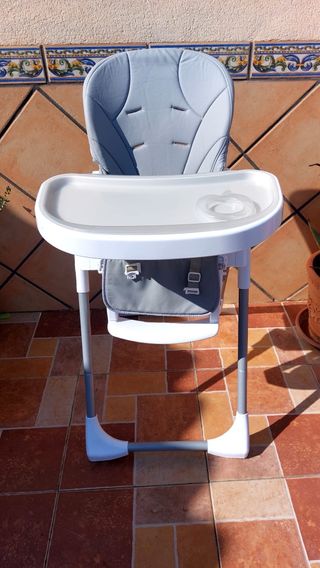 Trona reclinable acolchada para bebés +6m