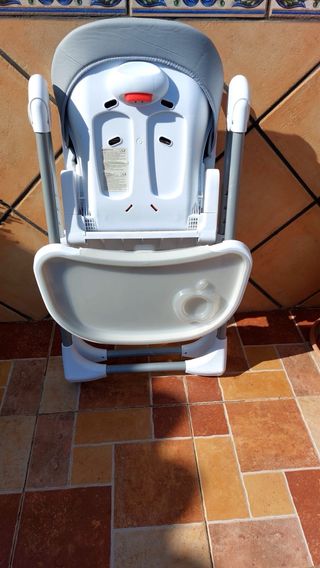 Trona reclinable acolchada para bebés +6m