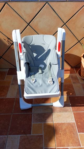 Trona reclinable acolchada para bebés +6m