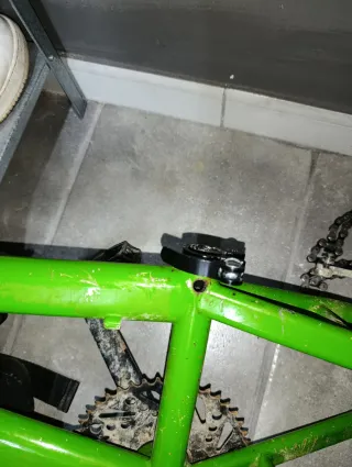 Cuadro BMX Verde