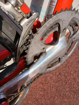 Bicicleta Carretera Cannondale CAAD4 Roja