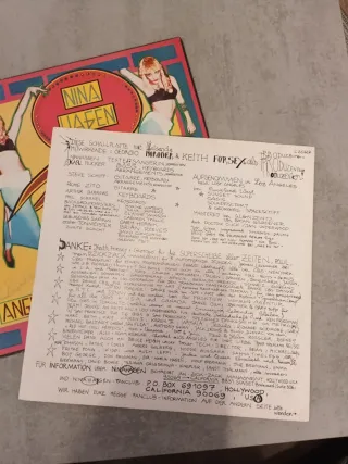 Vinilo Nina Hagen Angstlos